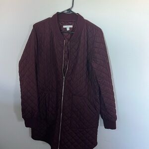 Burgundy Zella light weight jacket